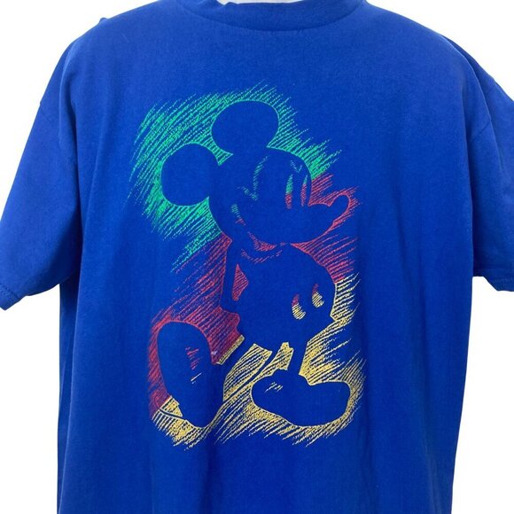 Vintage Mickey Mouse T Shirt Mens XL Exclusive Disney Parks Resorts Made in USA - Picture 2 of 5